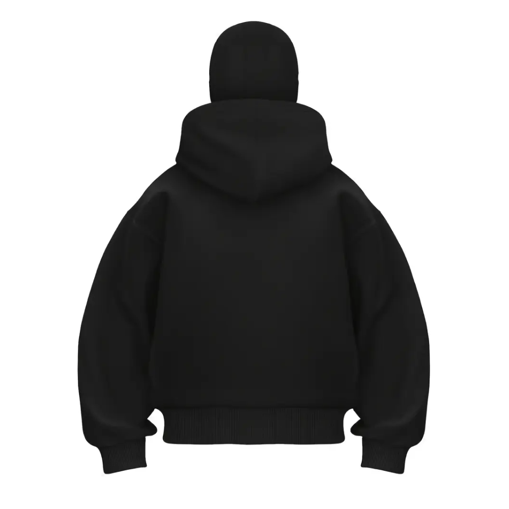 Kapuzenjacke mit Reißverschluss