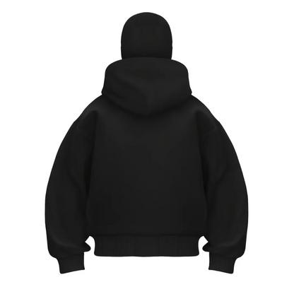 Kapuzenjacke mit Reißverschluss