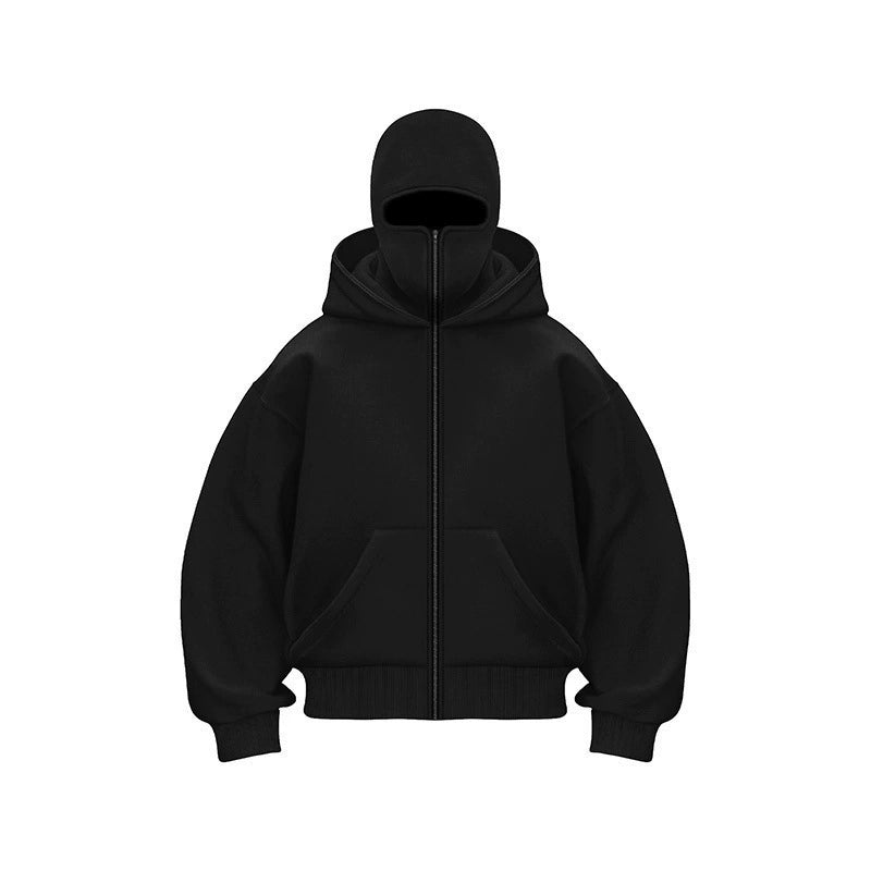Kapuzenjacke mit Reißverschluss